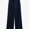 Women's Fashion Slim Double-breasted Blazer Straight-leg Pants - Image 6