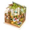 Robotime DIY Wooden Miniature Dollhouse 1 24 Handmade Doll House Model Building Kits Toys For Children Adult Drop Shipping - Image 10