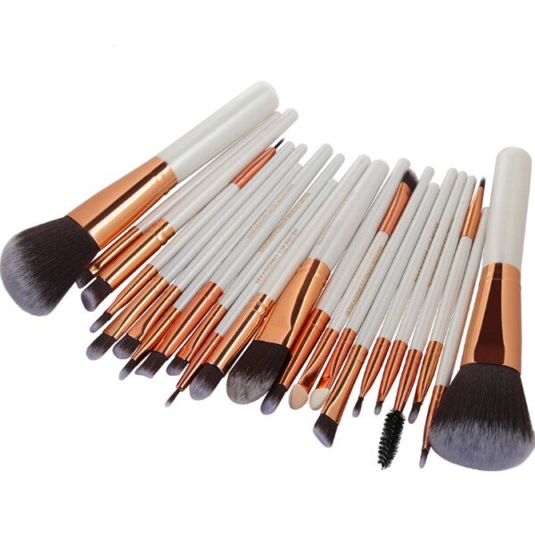 22 Piece Cosmetic Makeup Brush Set - Image 9