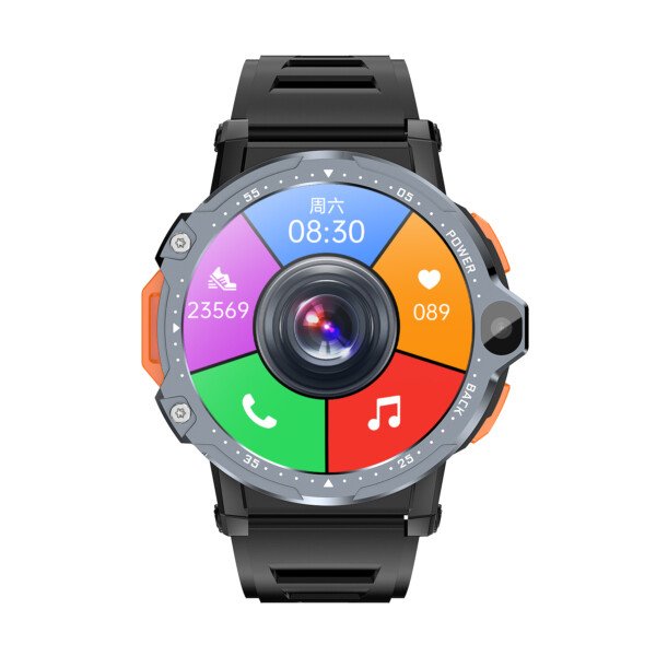 AP6 Smart Watch Dual Camera 4G Plug in Card WIFI Internet Heart Rate Blood Pressure Blood Oxygen Monitoring - Image 3