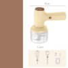 2 In 1 Electric Garlic Chopper USB Rechargeable Vegetable Chili Meat Ginger Masher Handheld Multipurpose Kitchen Gadgets - Image 10