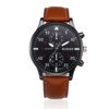 Retro Design Leather Band Watches Men Top Brand Relogio Masculino 2021 NEW Mens Sports Clock Analog Quartz Wrist Watches - Image 3